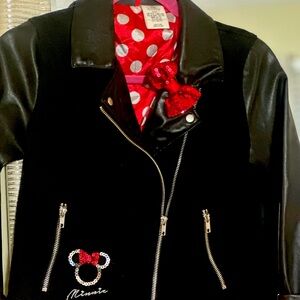 Minnie girls moto jacket